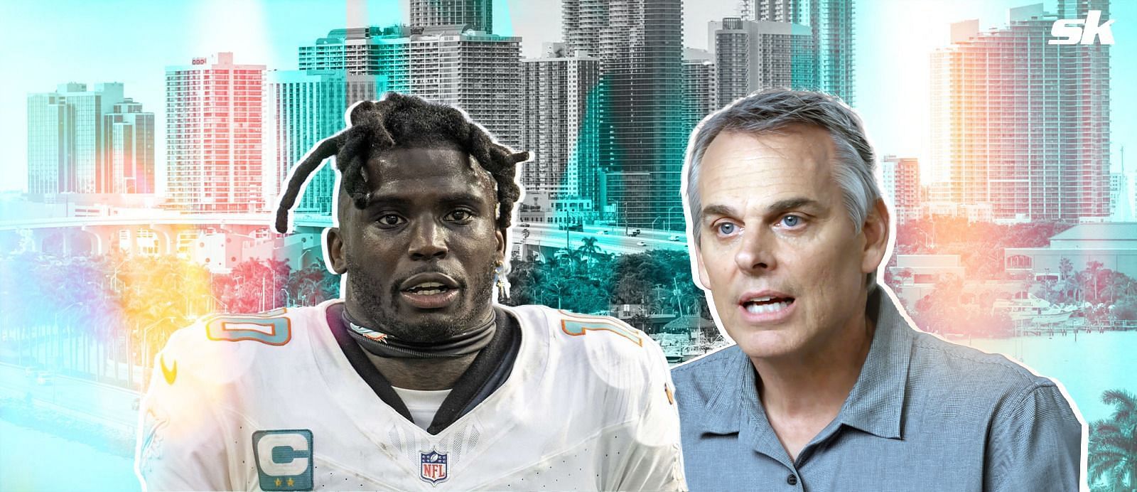 Tyreek Hill and Colin Cowherd are at crossroads with their analysis of the Miami Dolphins