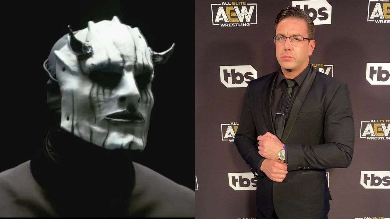 The Devil (left) and AEW star Jose The Assistant (right)