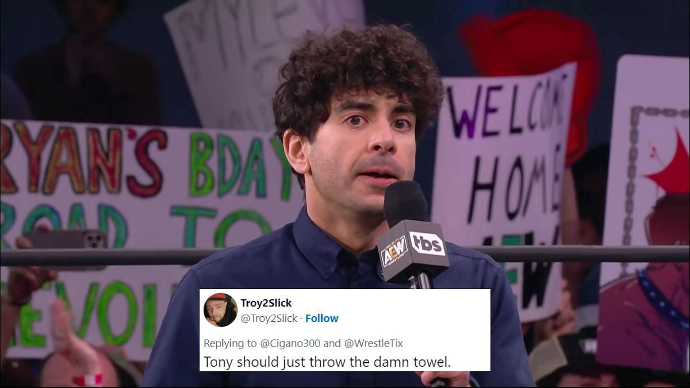 Tony Khan is the president of AEW and ROH