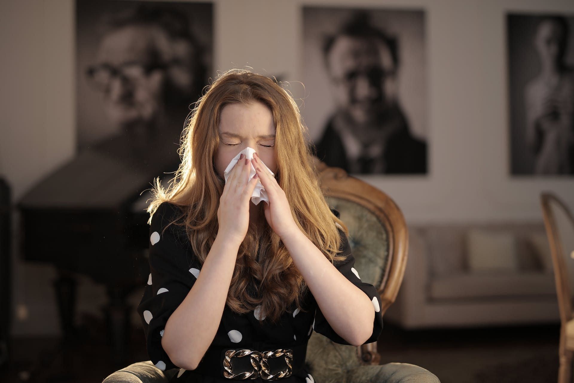 Hole in throat while trying to curb a sneeze (Photo by Andrea Piacquadio on Pexels)