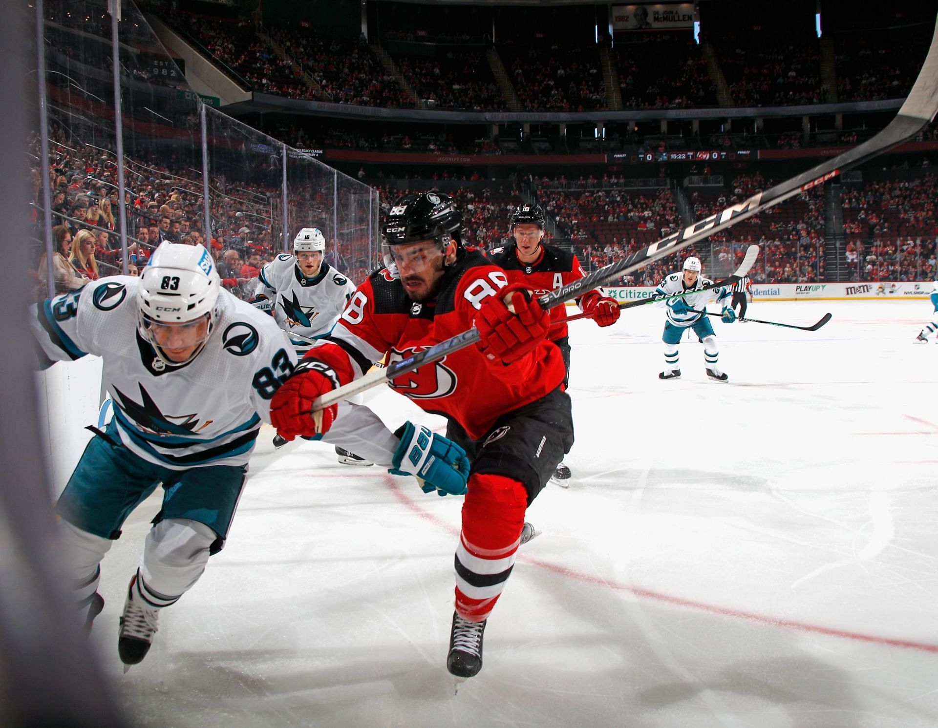 San Jose Sharks v New Jersey Devils