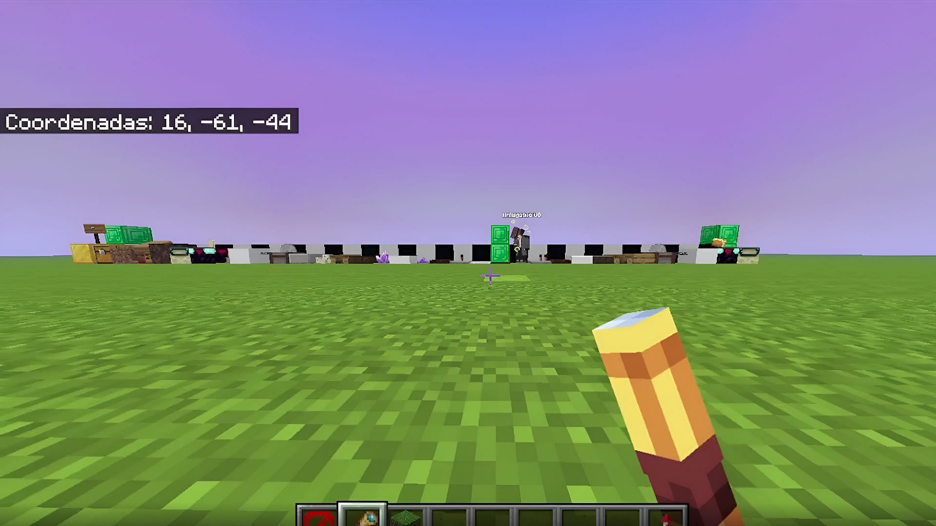 Two Minecraft players could have just created the longest single stair in the game.