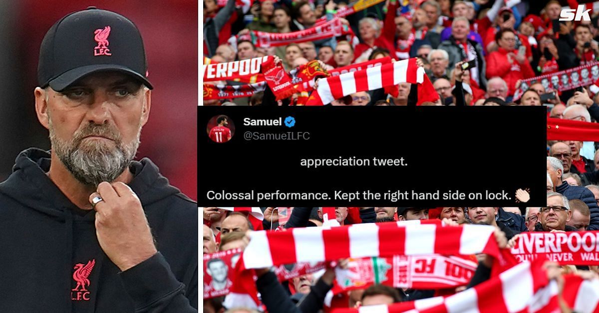 Liverpool fans praised Ibrahima Konate 