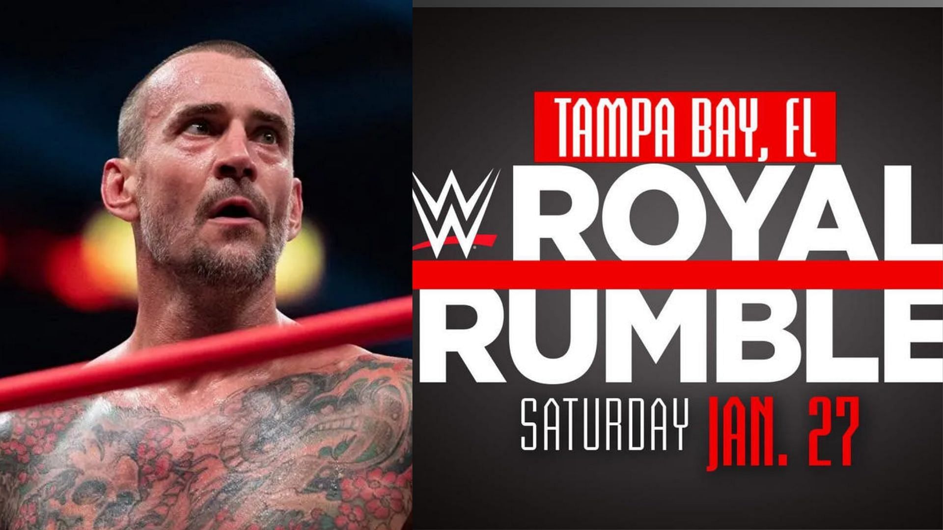 WWE Royal Rumble was mentioned during a non-WWE event
