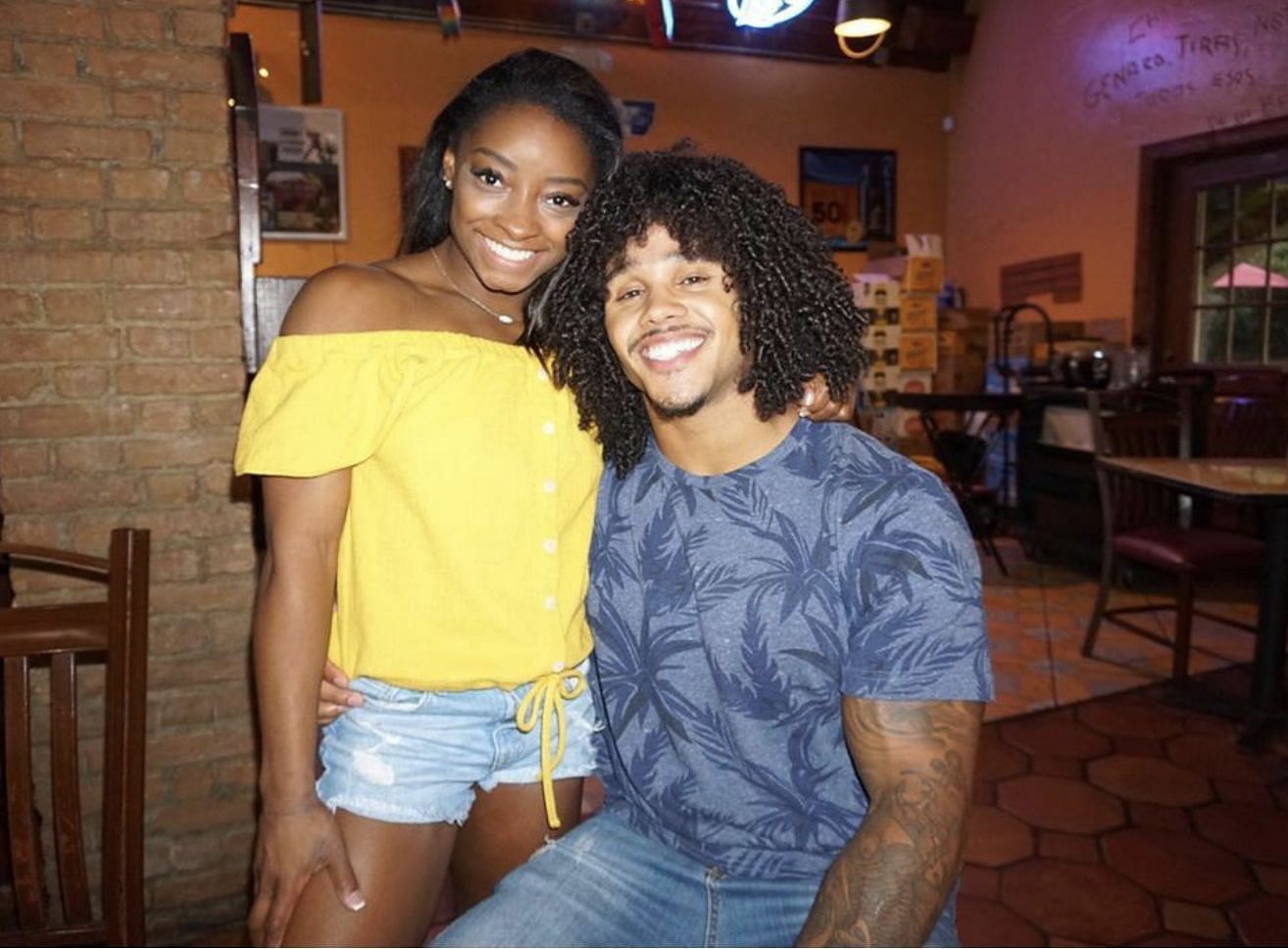 Simone Biles and Stacey Ervin Jr had met three years prior at the P&amp;G Gymnastics Championships