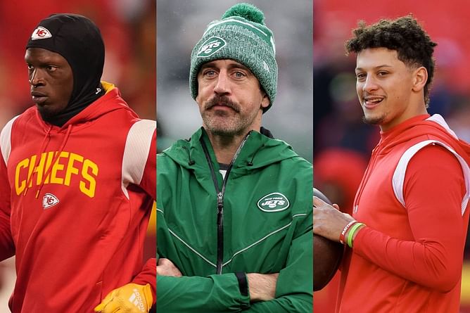 Aaron Rodgers reacts to Patrick Mahomes' meltdown, demands consistency from referees after Kadarius Toney controversy