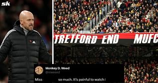 "Will cost ETH his job," "Painful to watch" - Fans slam Manchester United star for 'ghosting' in 1-0 loss to Bayern Munich