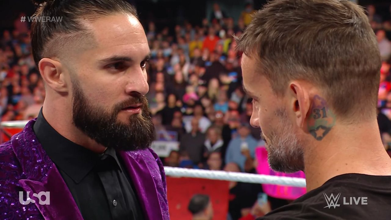 "Seth 1 Punk 0" - WWE Legend Picks 'winner' Of RAW Face-off Between CM ...