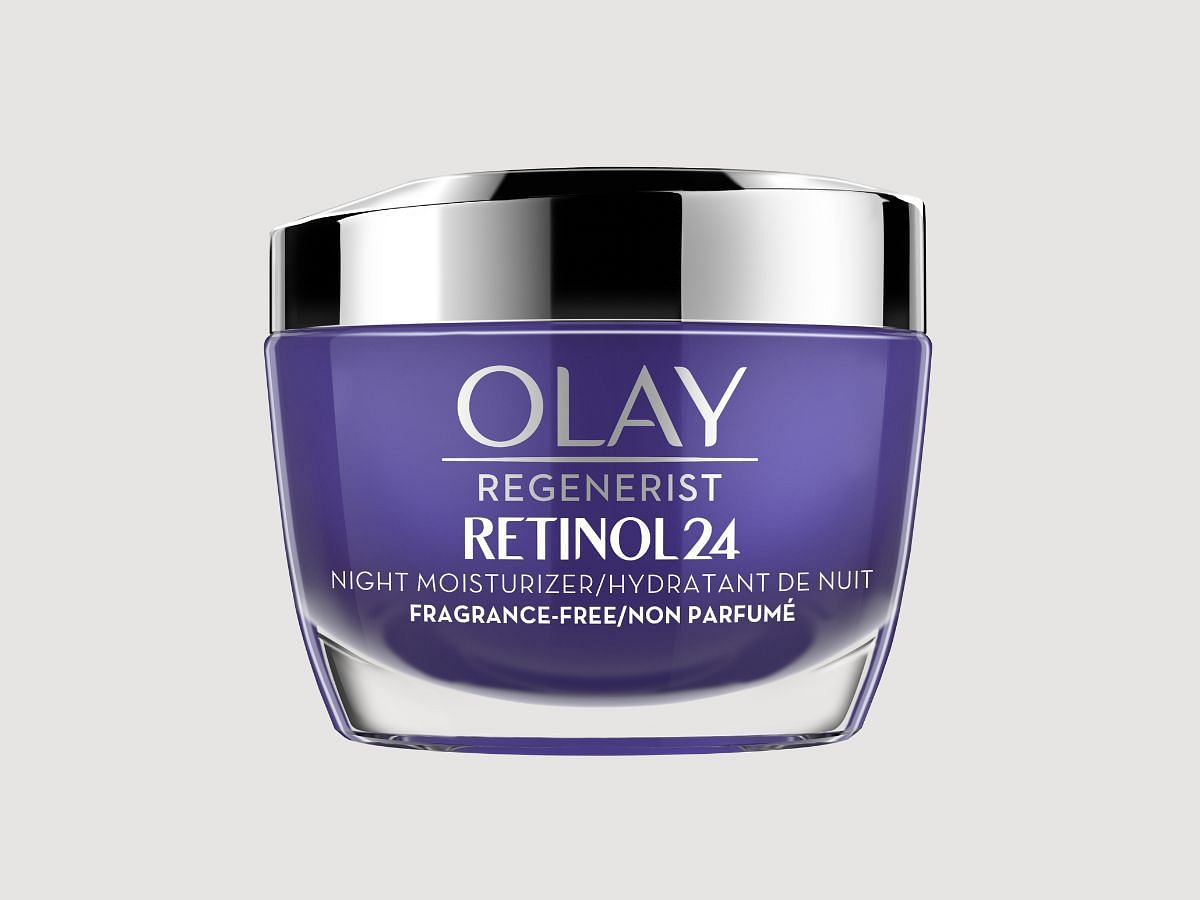 Olay Regenerist Retinol 24 night cream (Image via Olay)