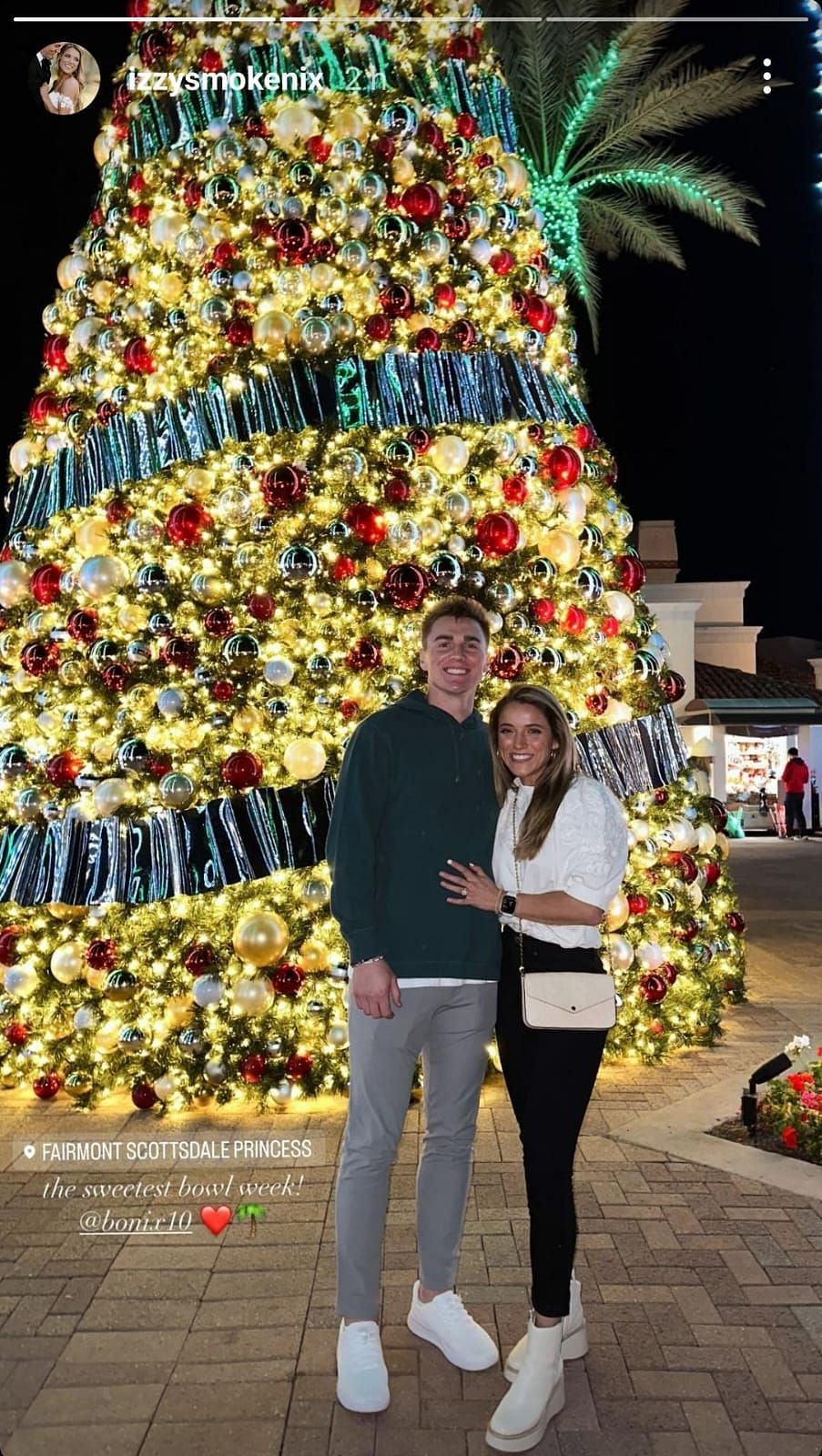 Oregon QB Bo Nix’s Wife Izzy Nix Shares A Wholesome Snap Ahead Of ...