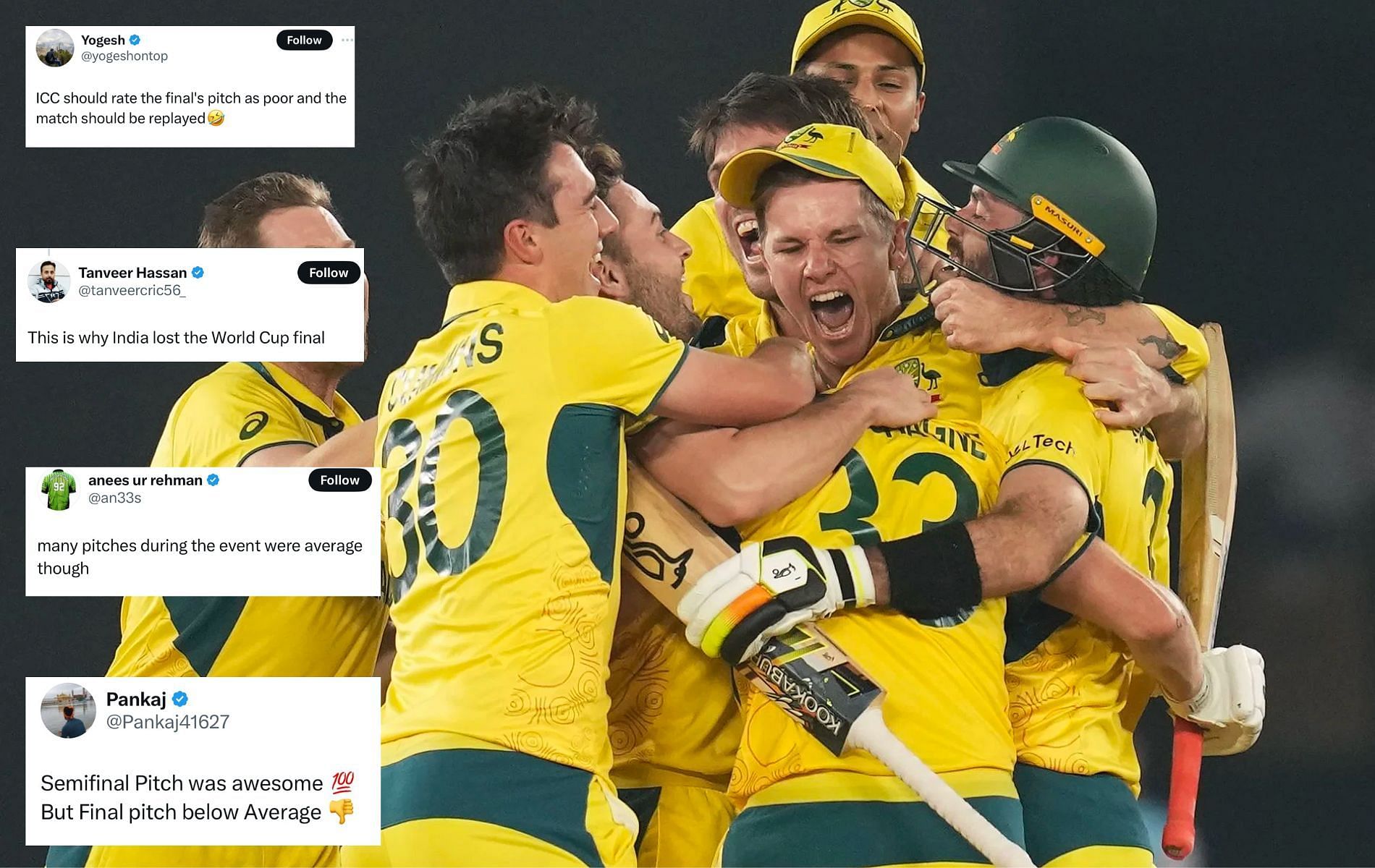 India suffered a six-wicket loss to Australia in 2023 World Cup final. (Pics: AP/X)