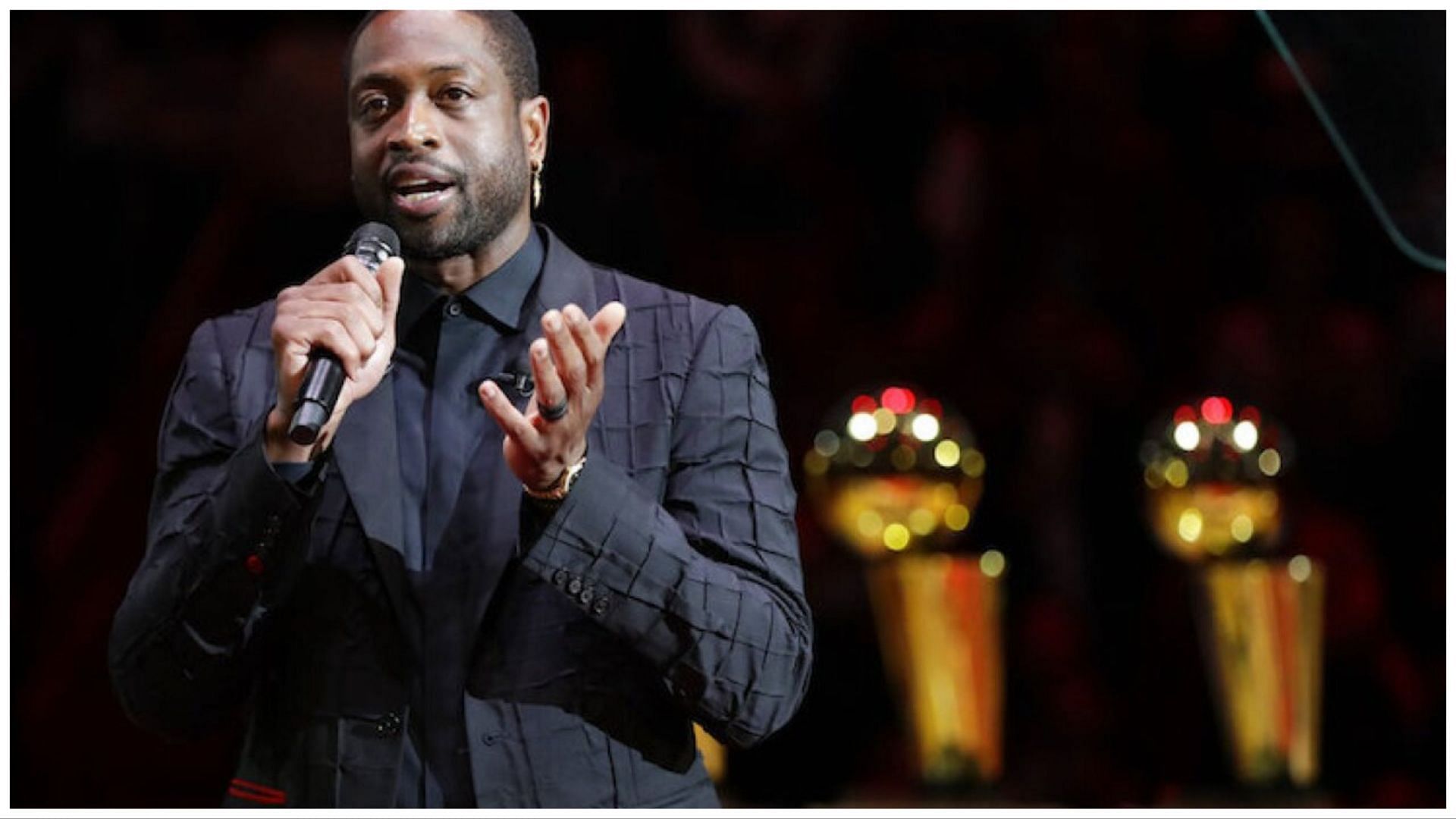 Dwyane Wade took to social media and flexed his Cartier watch, worth $13,000 (Wilfredo Lee/AP)