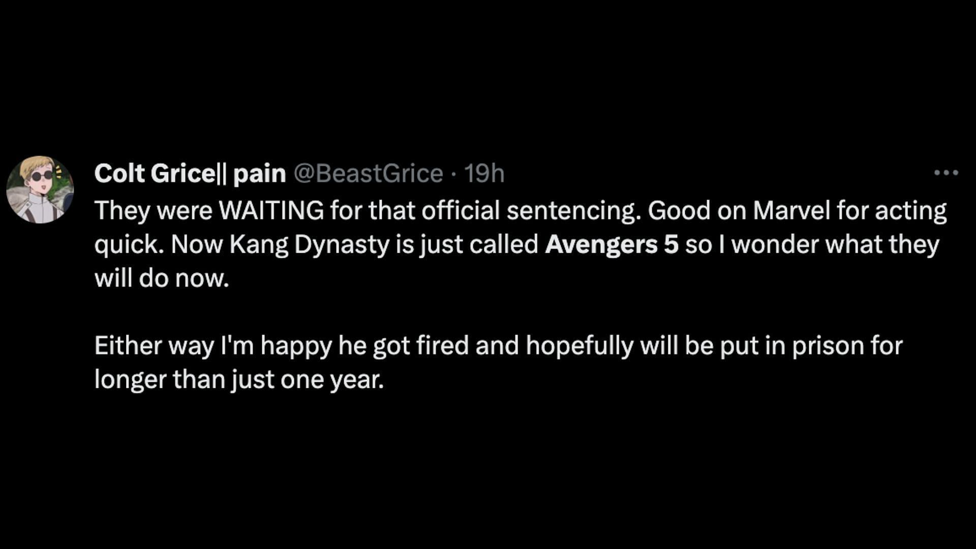 Fans discuss the title for Avengers 5 (Image via Twitter)