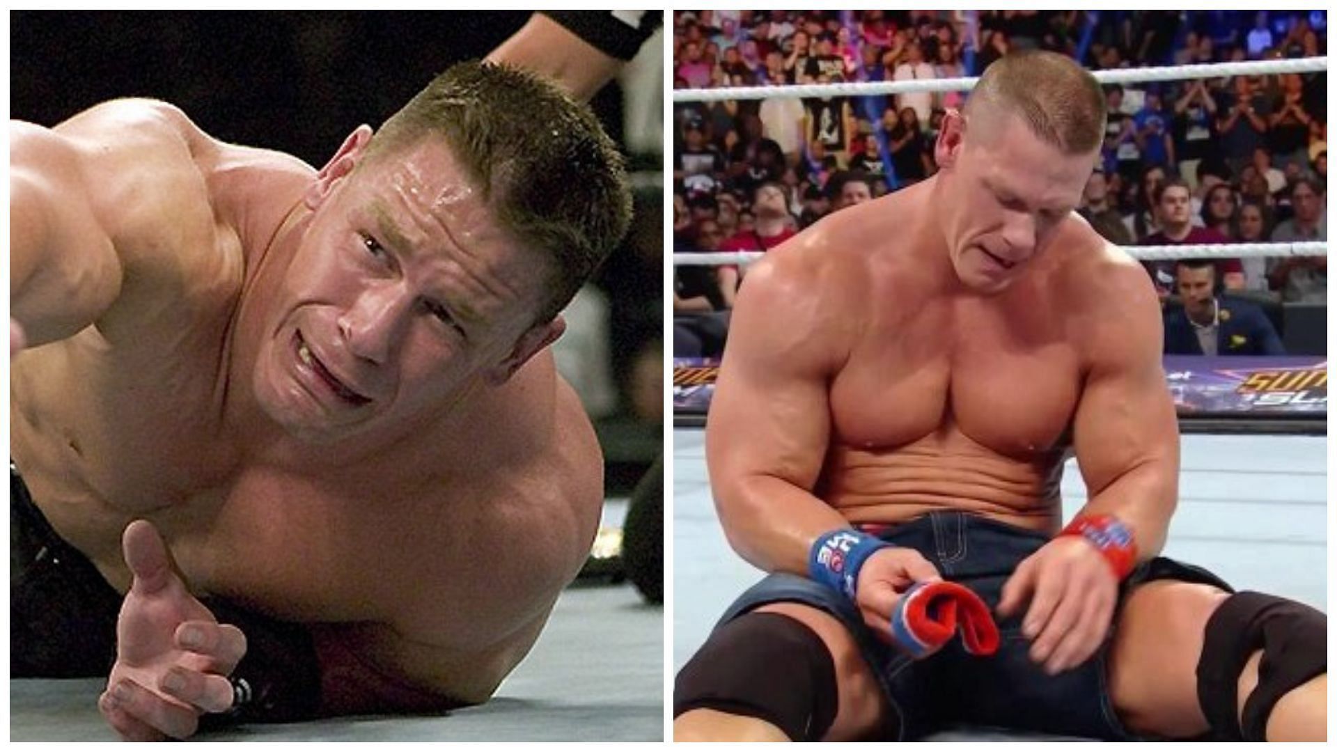John Cena last wrestled at WWE Crown Jewel.