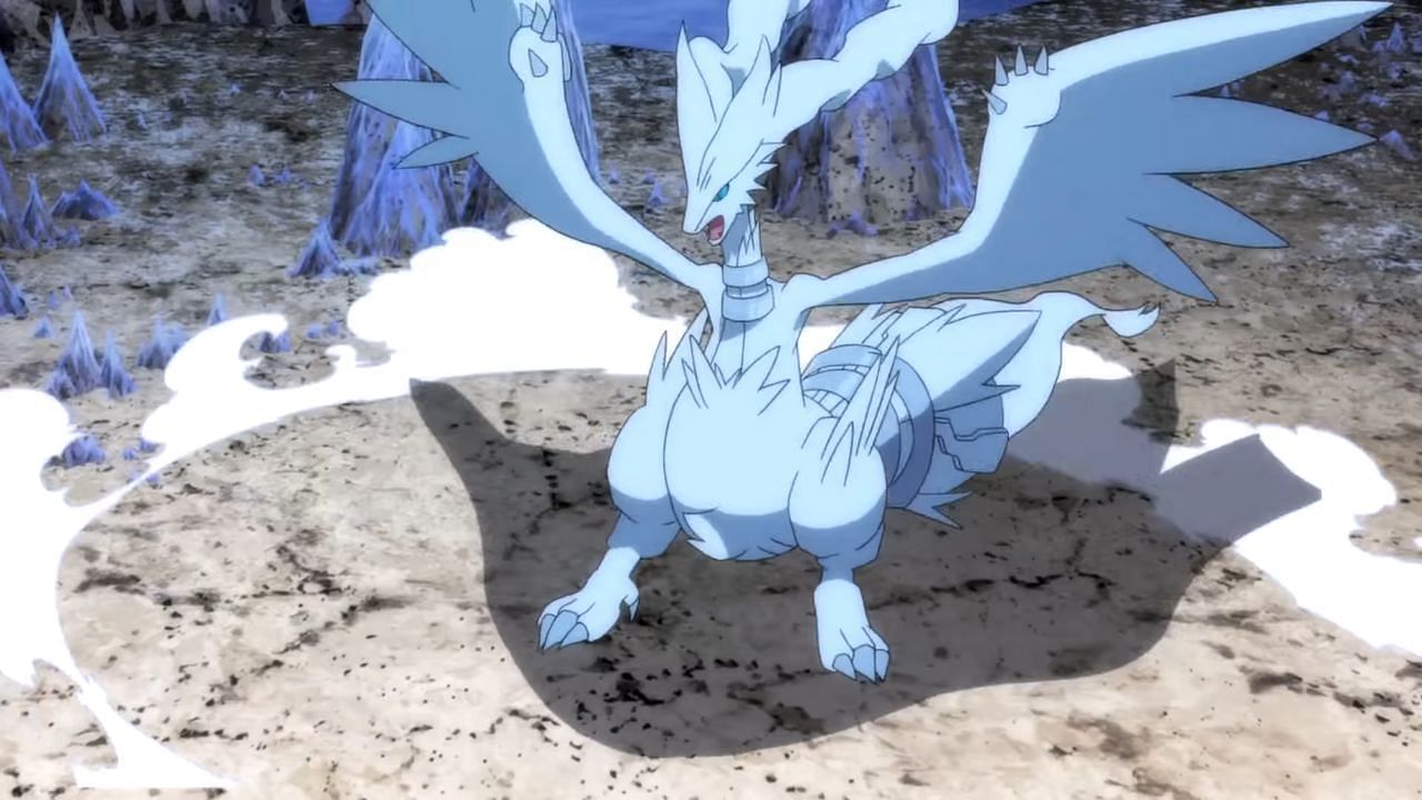 Reshiram as seen in the anime (Image via The Pokemon Company)