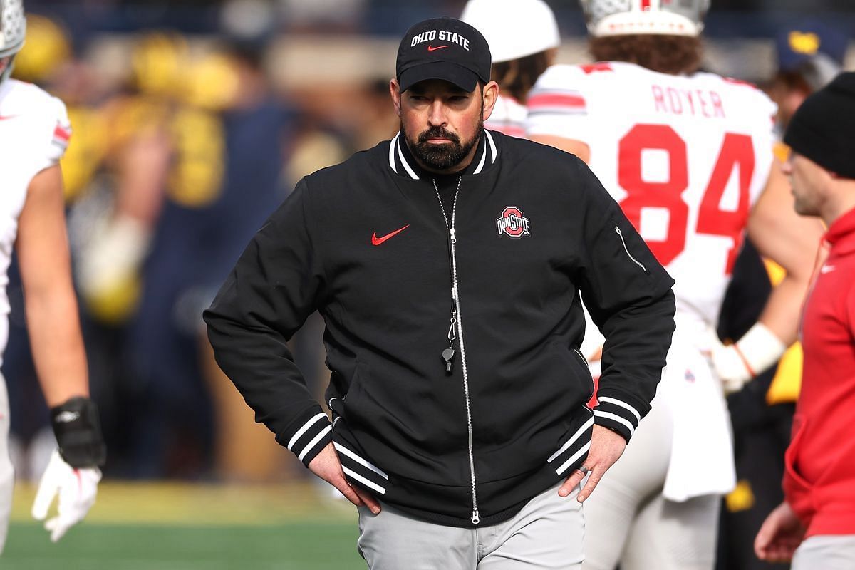 Buckeyes coach Ryan Day