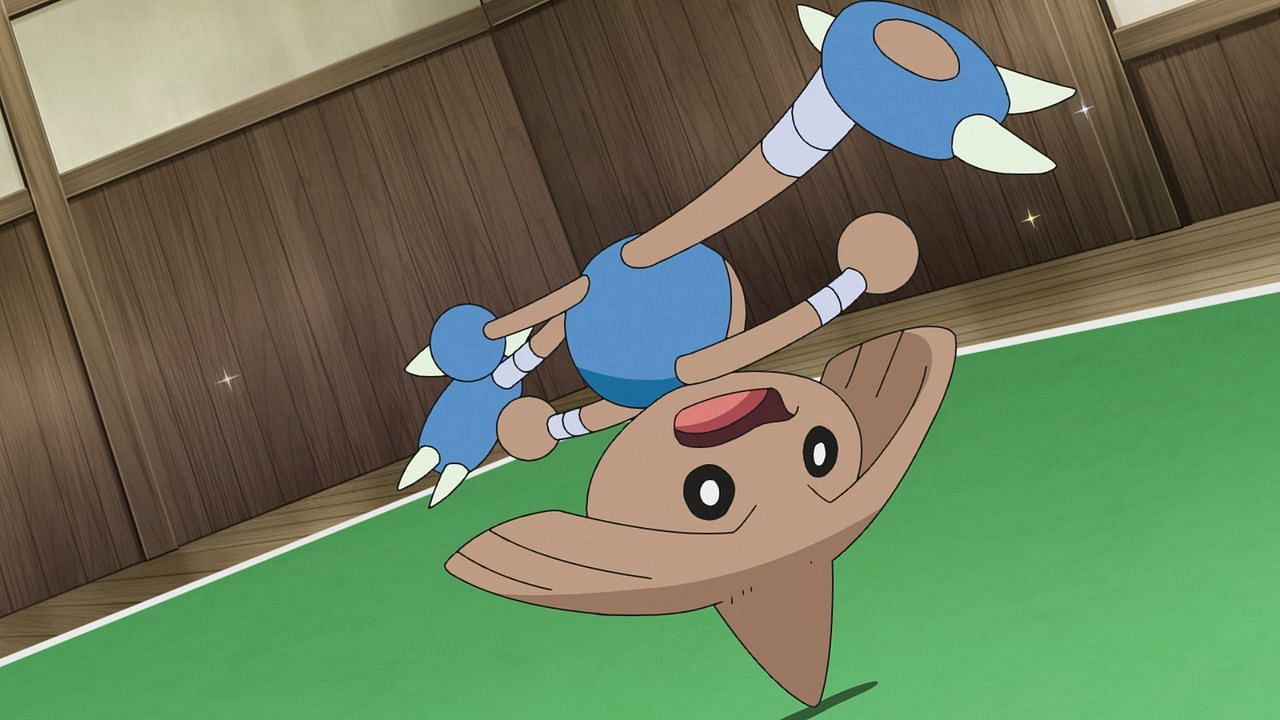 Hitmontop as seen in the anime (Image via The Pokemon Company)