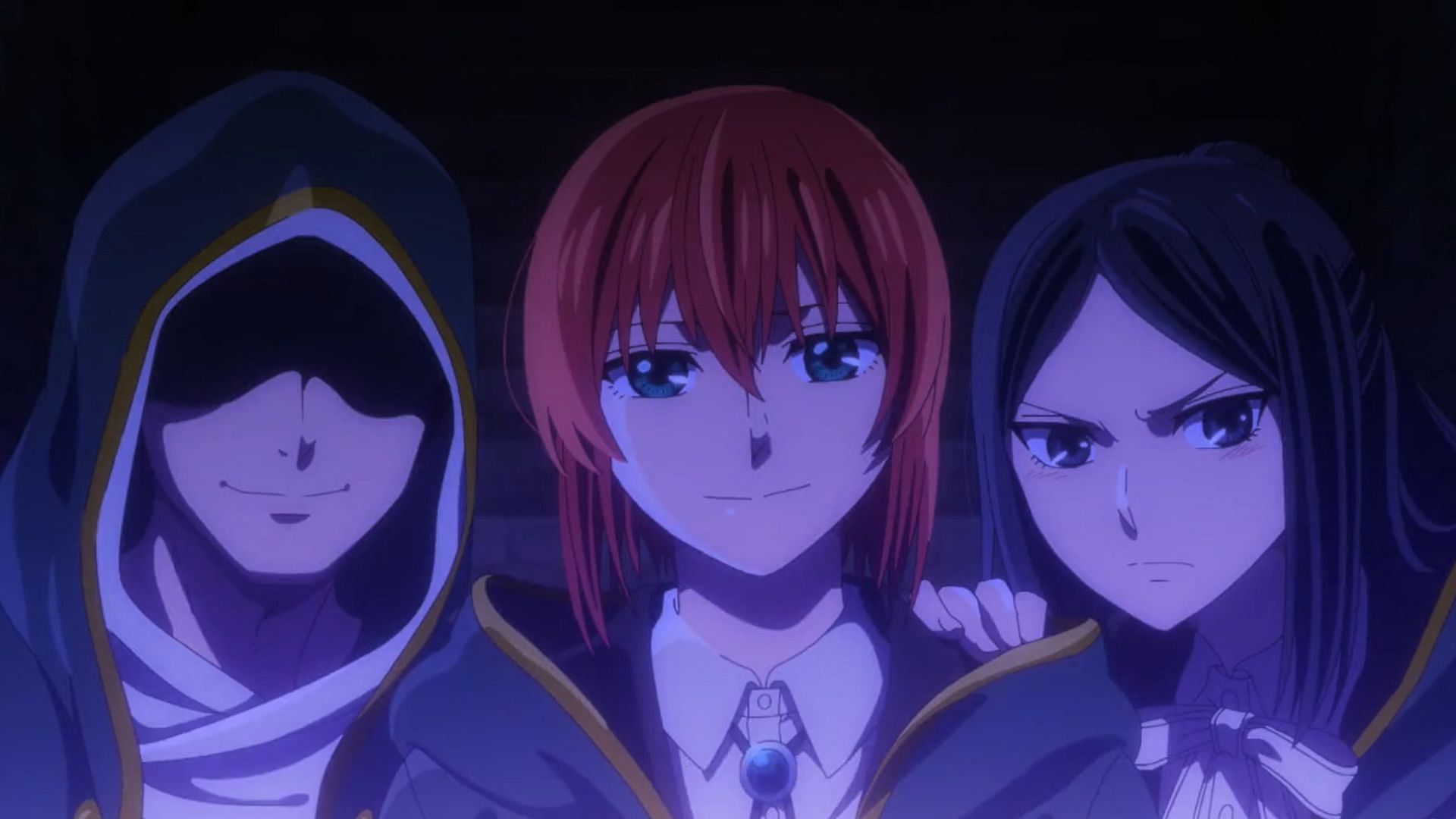 Chise and others as seen in The Ancient Magus&#039; Bride (Image via Studio Kafka)