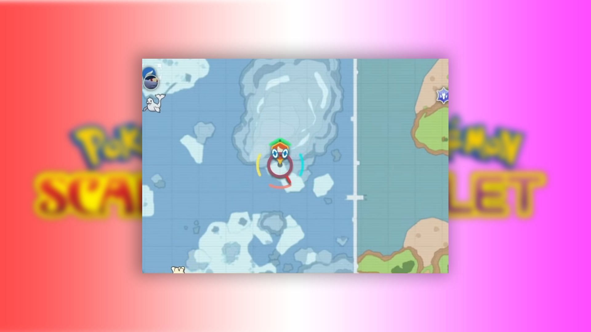 Shiny Cyndaquil can be found in this location (Image via The Pokemon Company)