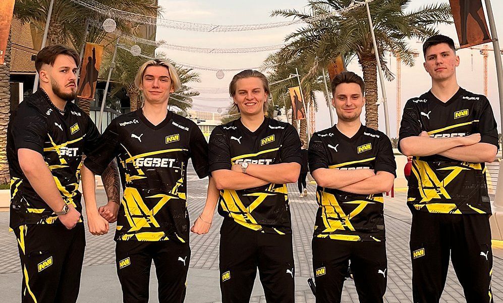 NAVI Roster in BLAST Premier World Finals (Image via X)