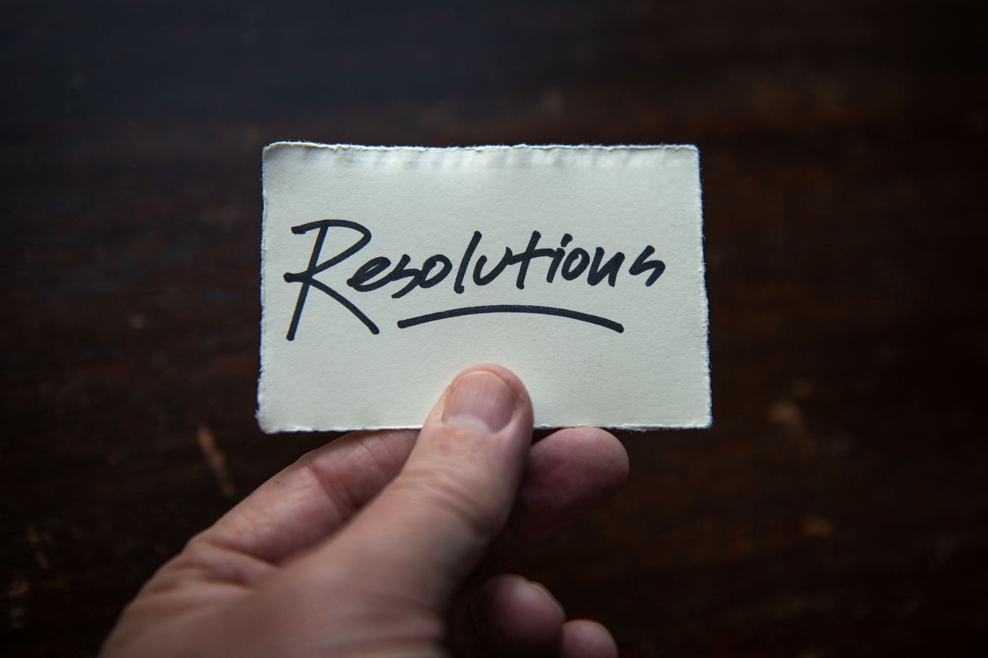Resolutions are about making a fresh start! (Image via Unsplash/ Tim Mossholder)