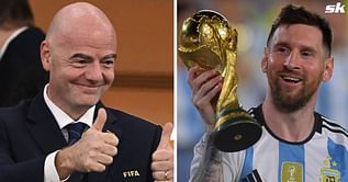 “I also hope that he plays in the next one and in 2034 too” - Lionel Messi sent World Cup message by Gianni Infantino
