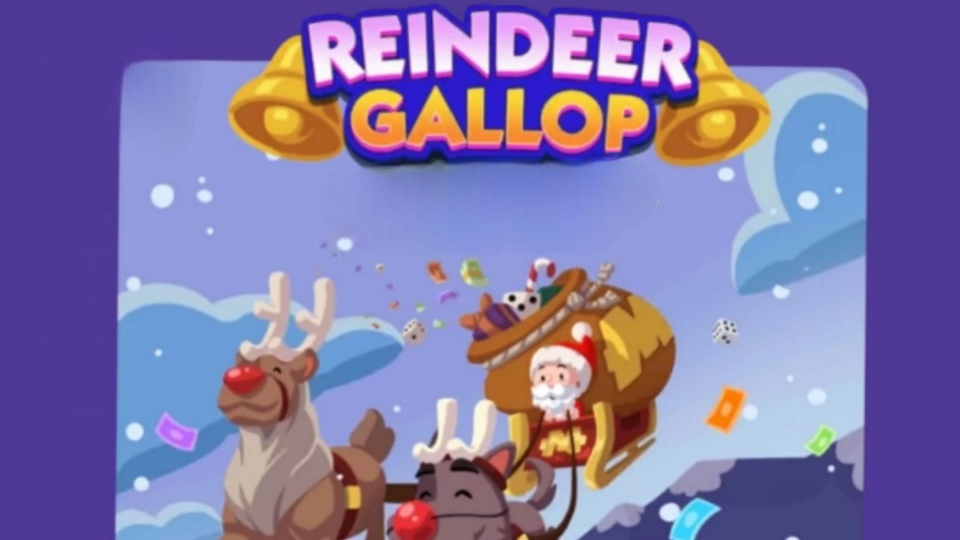 Monopoly Go Reindeer Gallop tournament: Rewards, milestones, and more