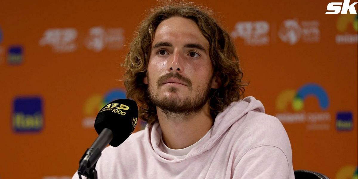 Stefanos Tsitsipas suffered a back injury during his 2023 ATP Finals campaign