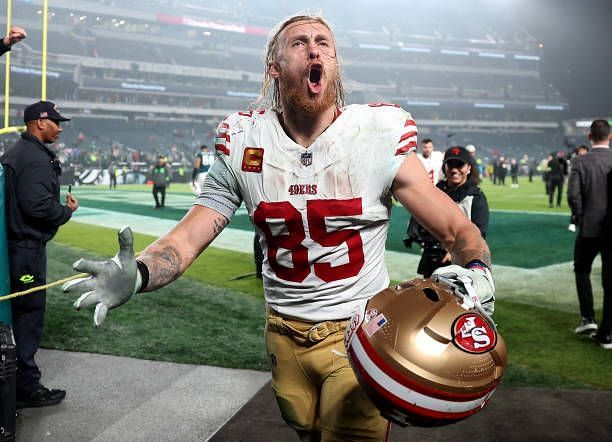 What is George Kittle's 40 time?