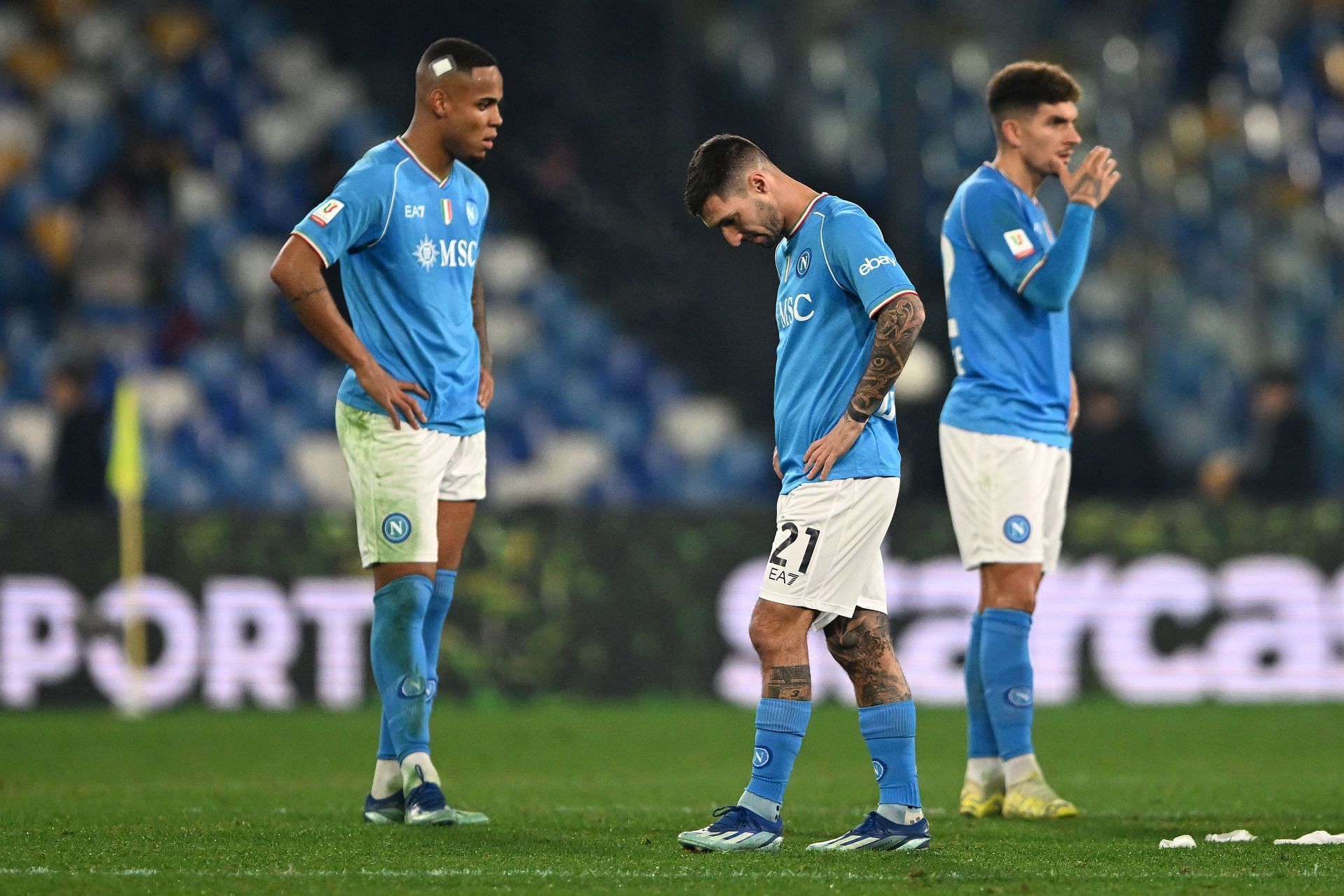 SSC Napoli v Frosinone Calcio: Round of 16 - Coppa Italia