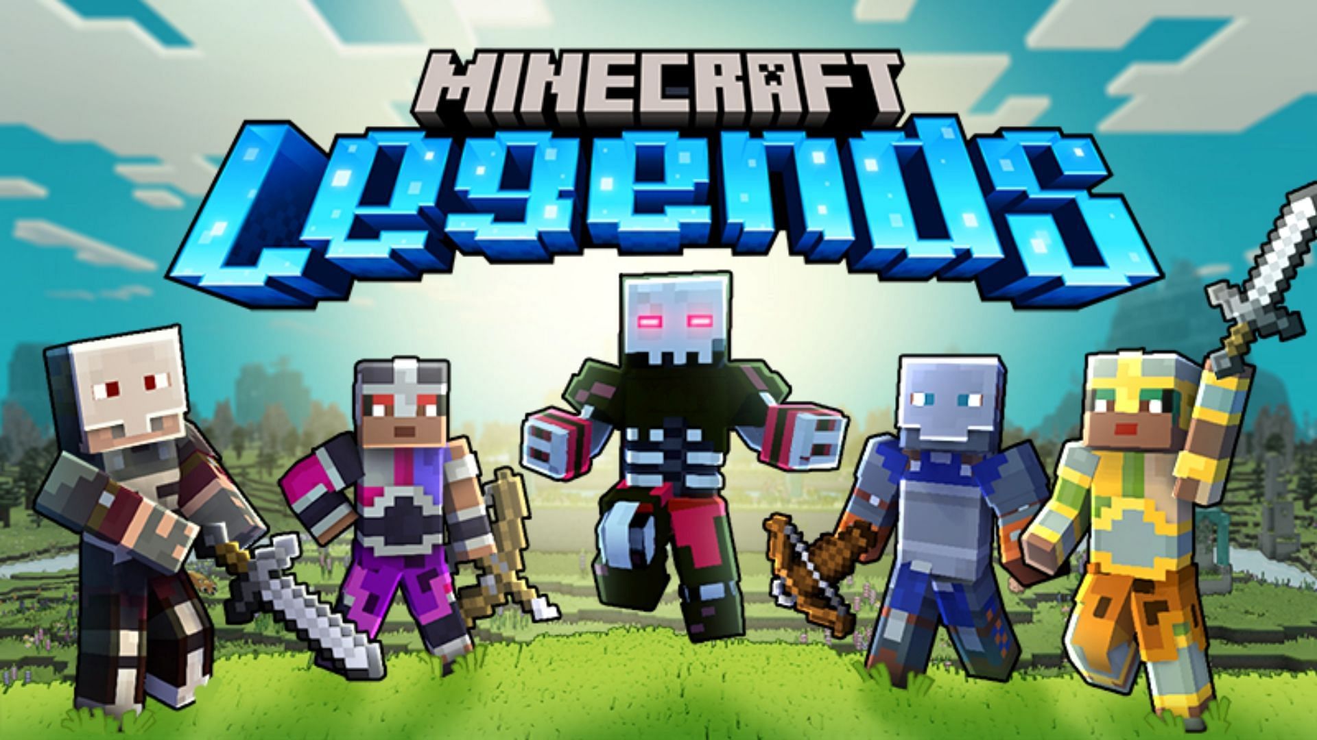 Minecraft Legends is another famous action-strategy game from Mojang, whose skins can be bought in Bedrock Edition. (Image via Mojang)