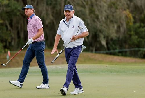 Nick Price, 2023 PNC Championship (Image via Getty).