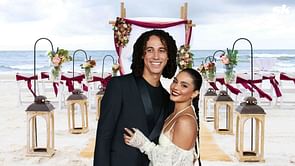 In Photos: Newlyweds Vanessa Hudgens and Cole Tucker go from 'I do' to ocean hue with post-wedding beach bash