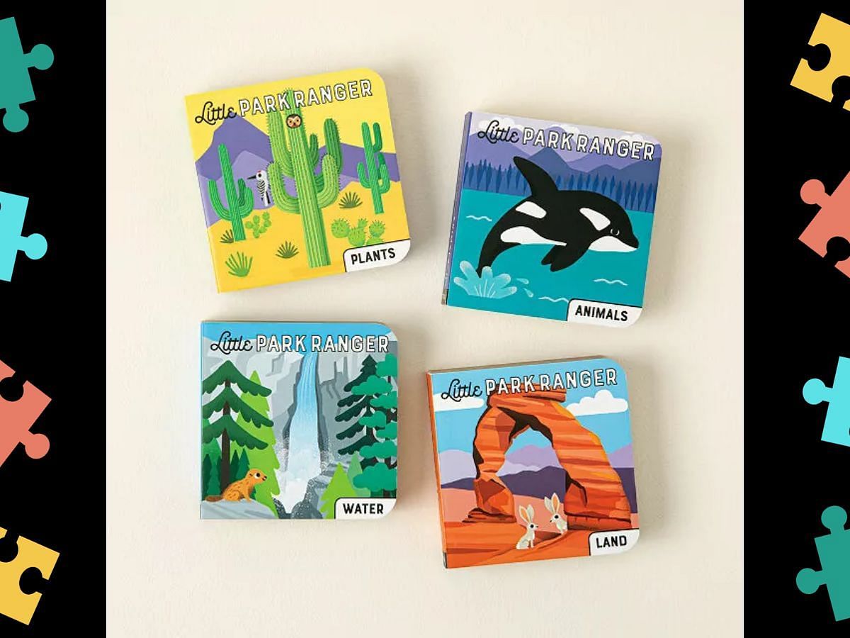 Christmas Gifts: Little Park Ranger Baby Board Book Set (Image via Amazon)