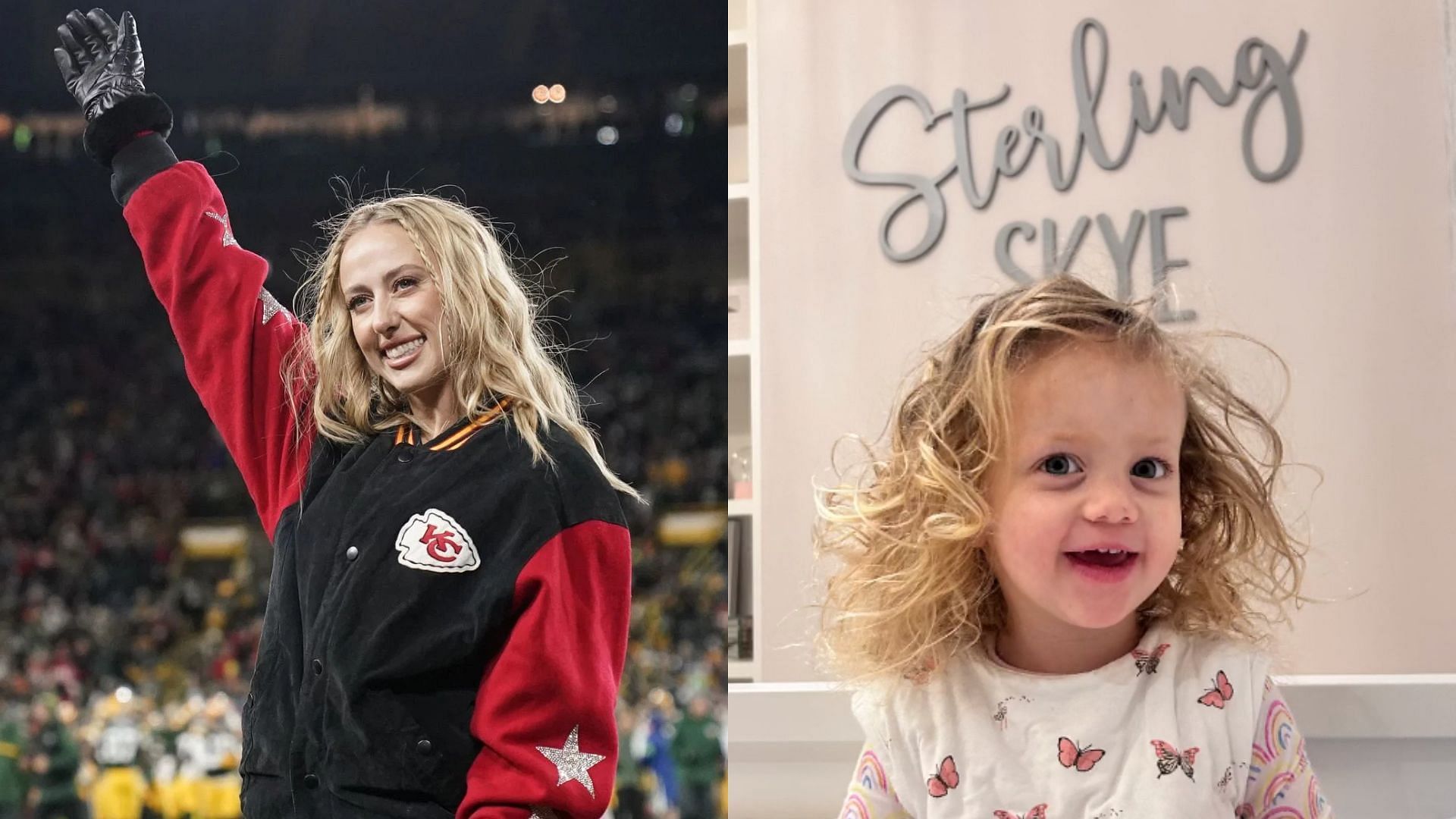 Brittany Mahomes and her daughter Sterling Skye (Image credit: @brittanylynne on Instagram)