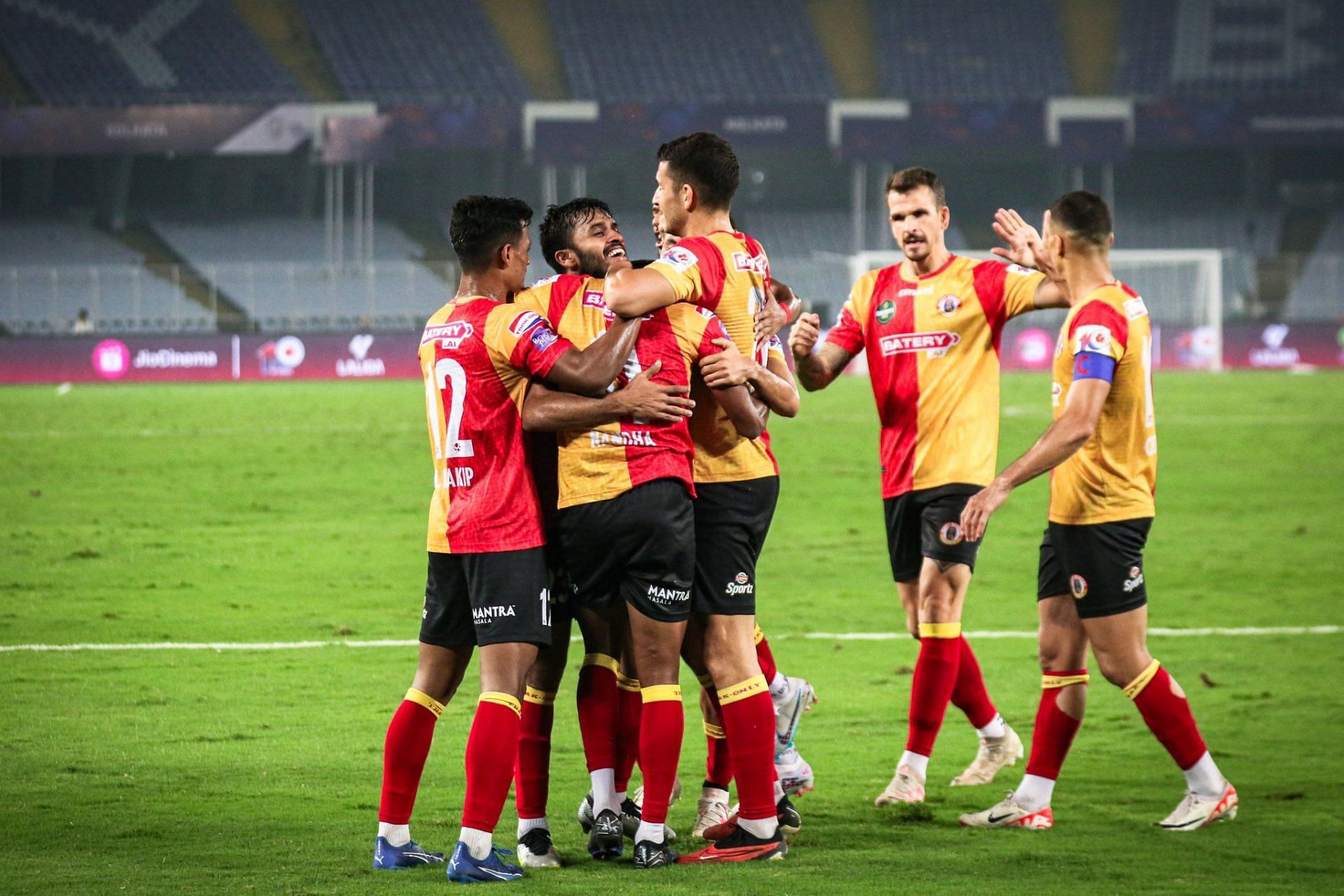 East Bengal FC registered a staggering 5-0 victory over NorthEast United FC in their previous fixture.