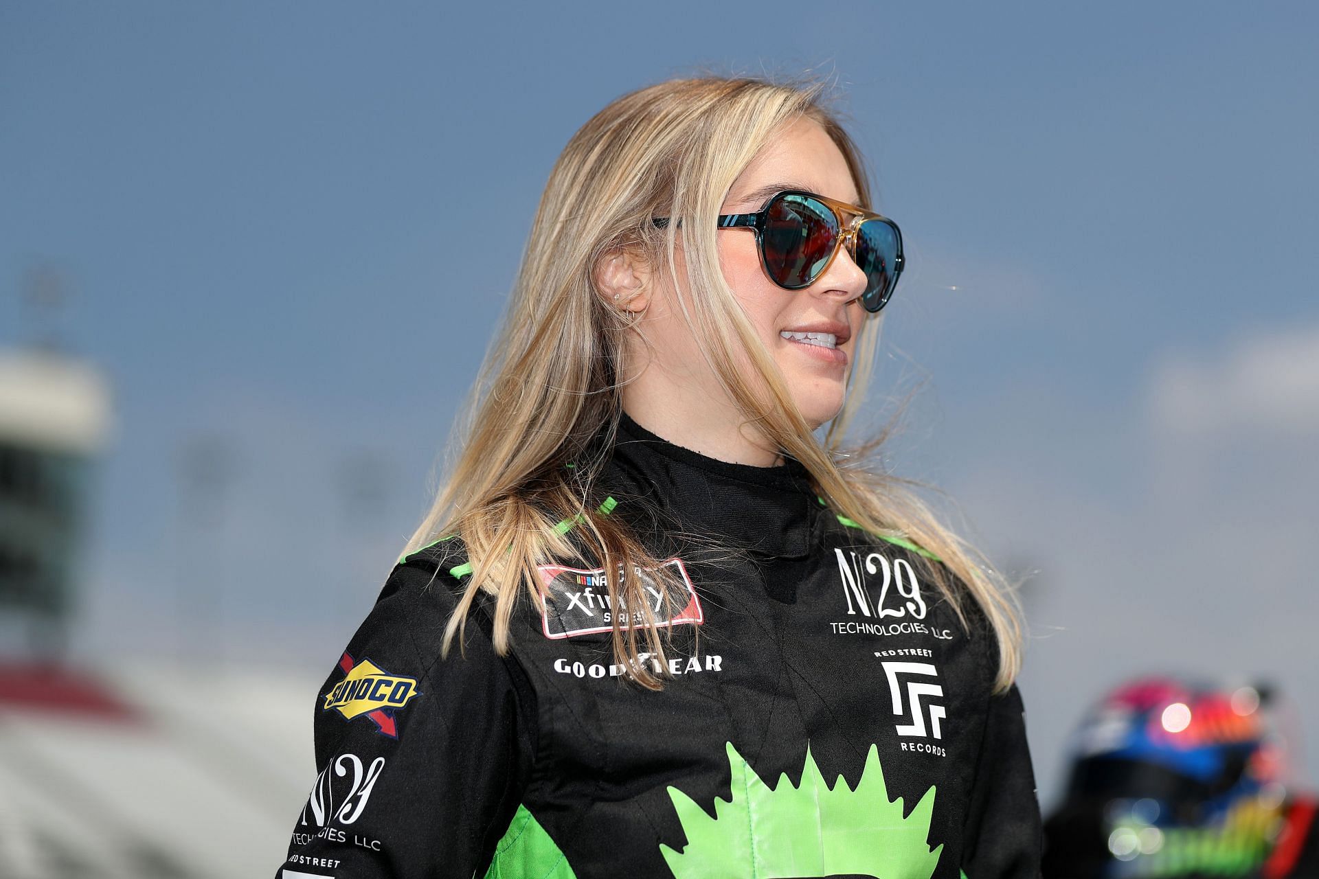 NASCAR Xfinity driver Natalie Decker