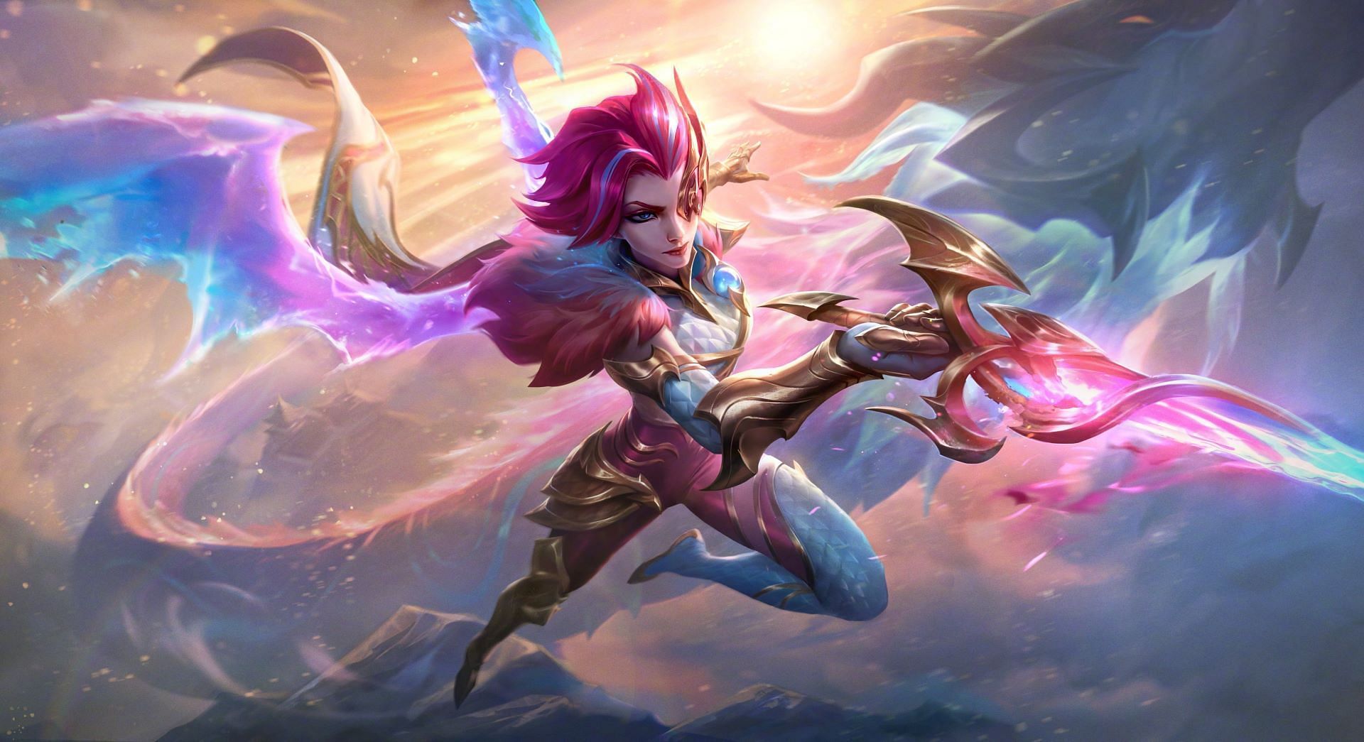 Dragonmancer Fiora 2024 splash art (Image via Riot Games)