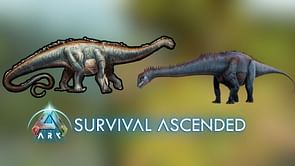 ARK Survival Ascended Diplodocus taming guide