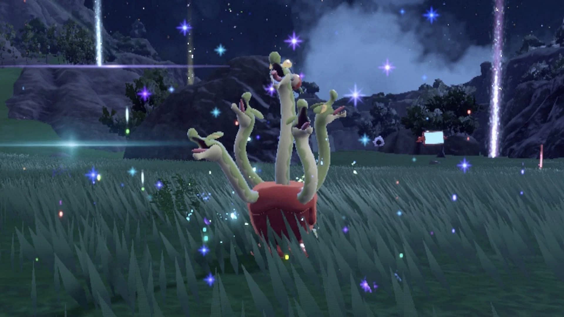 Hydrapple in the wild (Image via The Pokemon Company)