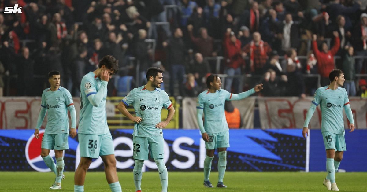 Barcelona fell to a 3-2 defeat at Royal Antwerp on Wednesday.