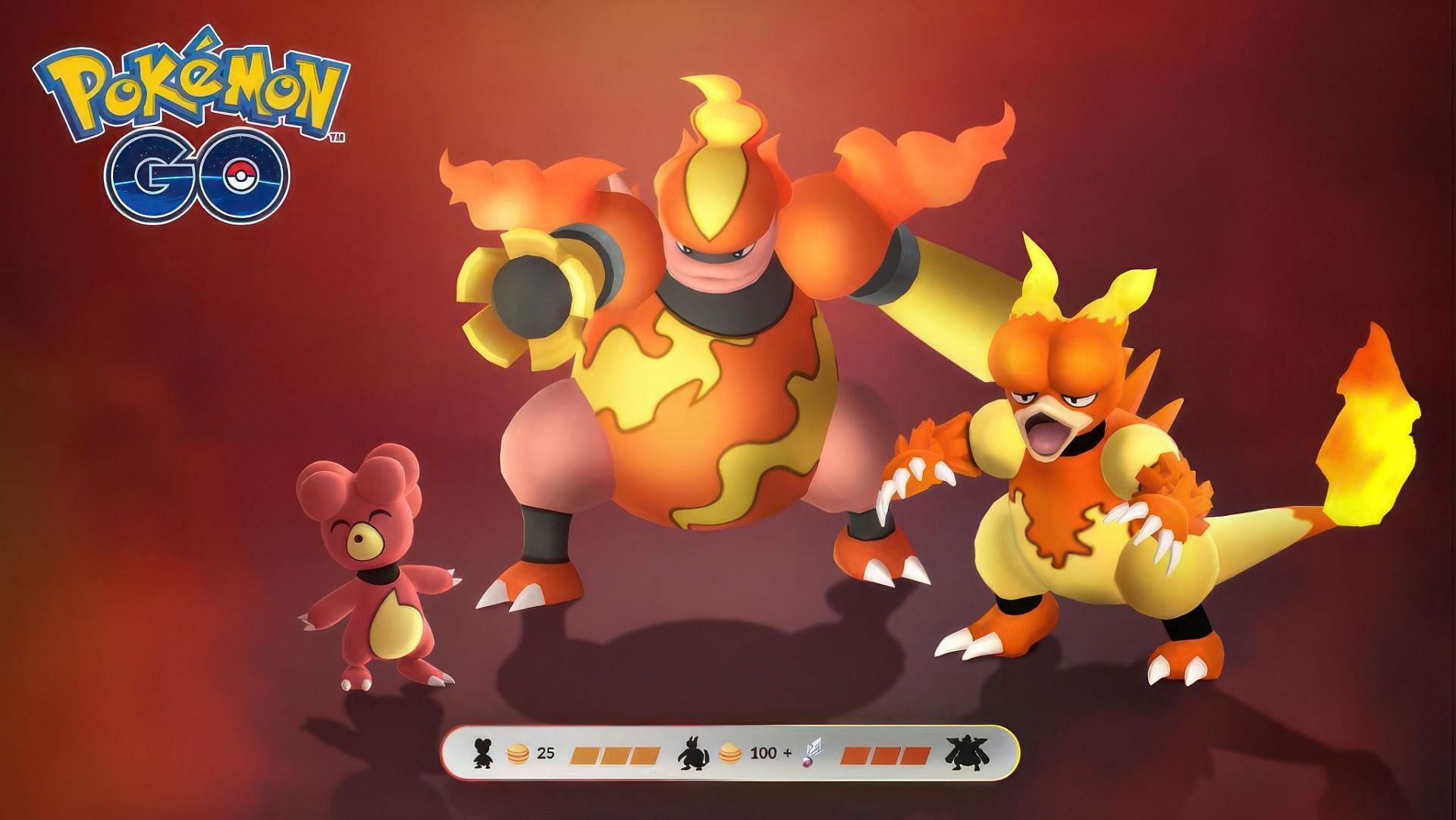 Magmar family (Image via The Pokemon Company)