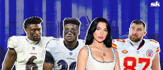 “Travis Kelce inspired everybody” - Ravens’ Marlon Humphrey reacts to Patrick Queen shooting his shot at Dua Lipa