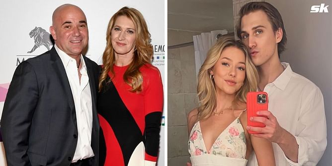 "Forever" - Andre Agassi and Steffi Graf's son Jaden 'twins' with girlfriend Catherine Holt during Disneyland visit
