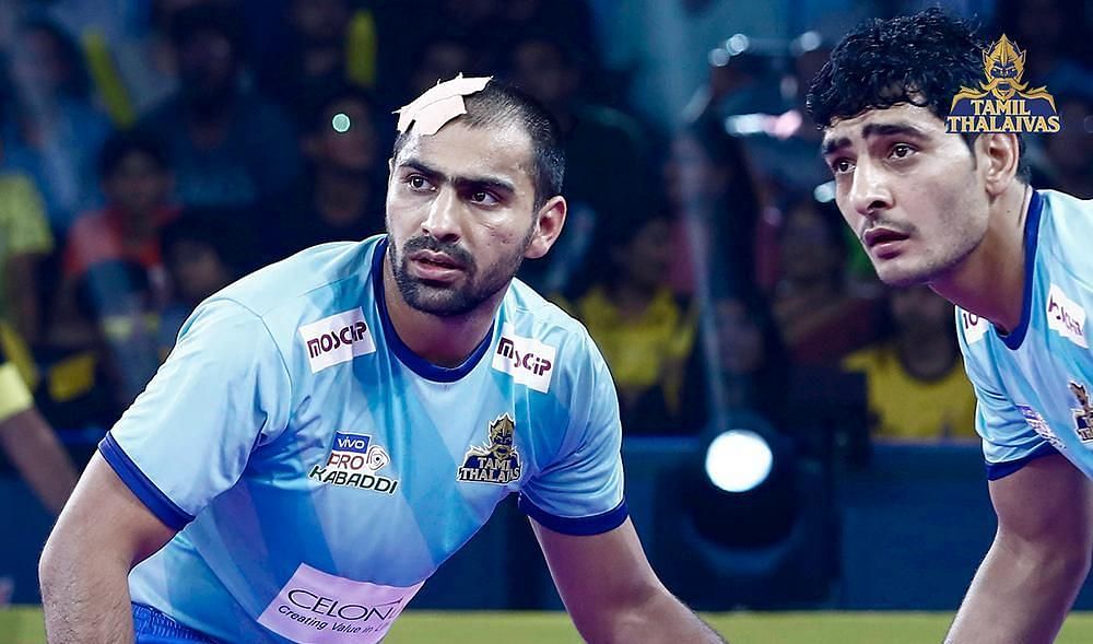 Mohit Chhillar not playing in PKL 2023. (Image: @TamilThalaivas on X)