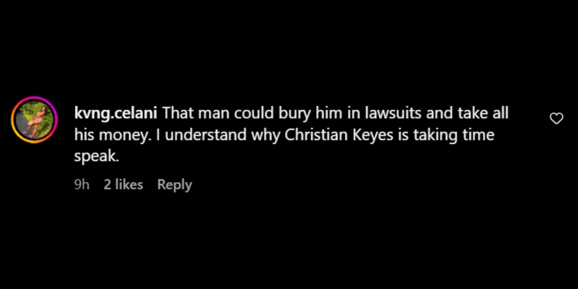 Keyes leaves the internet divided as he refuses to name his alleged harasser. (Image via Instagram/@theneighborhoodtalk)