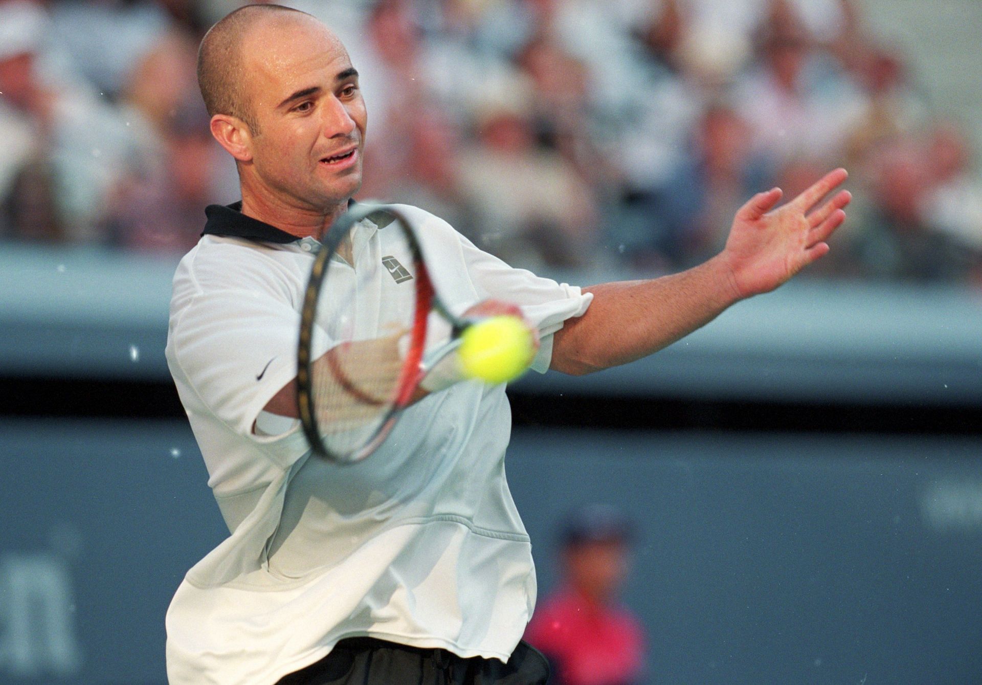 Andre Agassi at the 1999 US Open