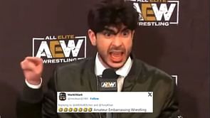 "Amateur Embarrassing Wrestling" - Fans lash out at AEW for massive botch at recent show