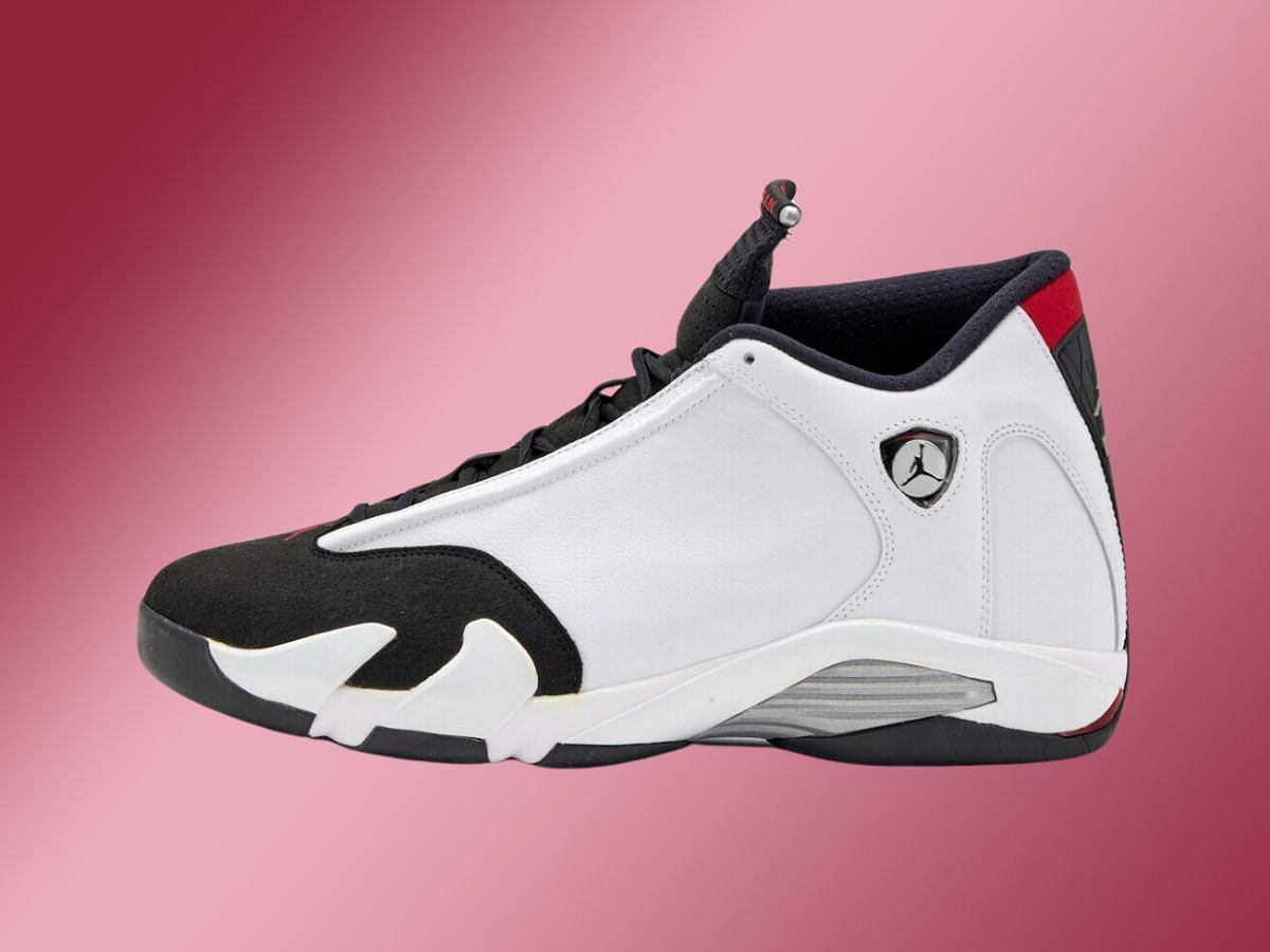 Air Jordan 14 Black Toe sneakers (Image via Instagram/@zsneakerheadz)