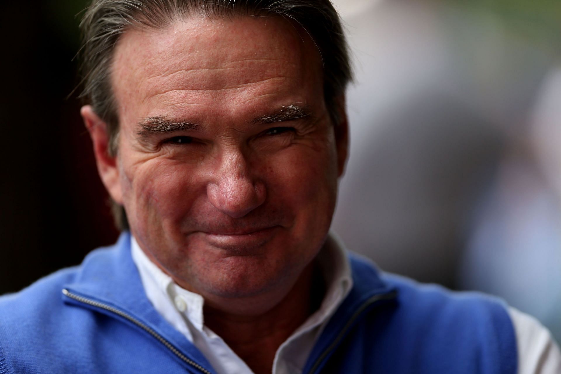 Jimmy Connors pictured at the 2012 US Open